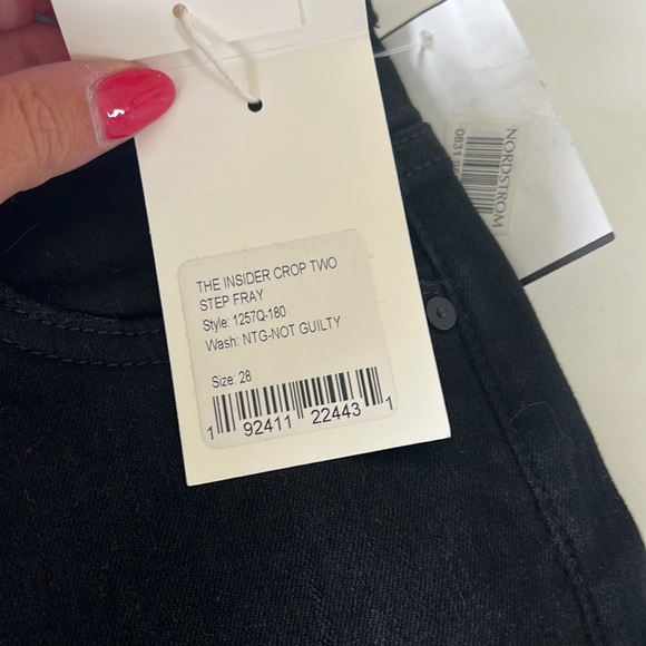 NWT Mother Denim The Insider Crop Two Step Fray, size 28 - Picture 2 of 4